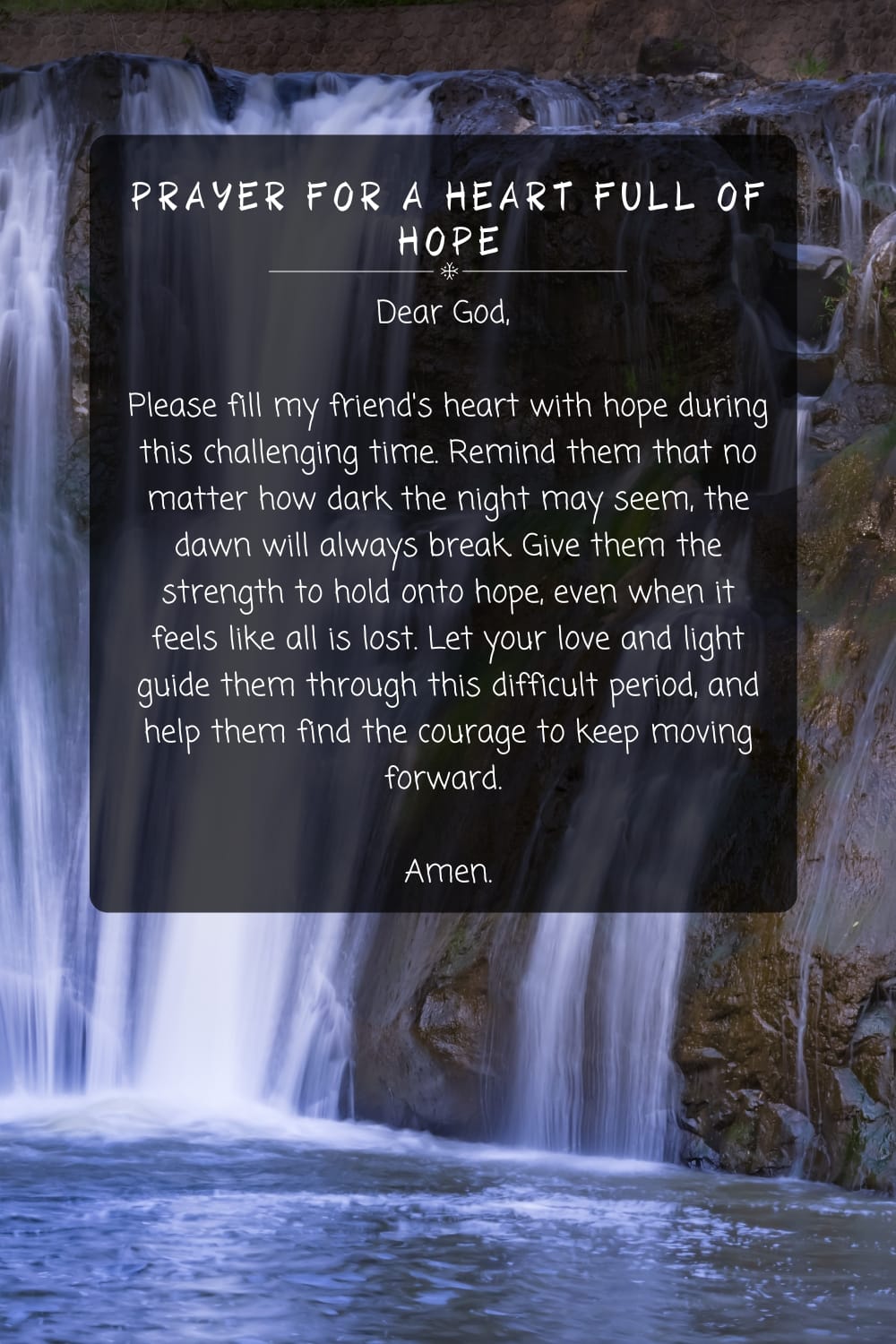 Prayer For a Heart Full of Hope